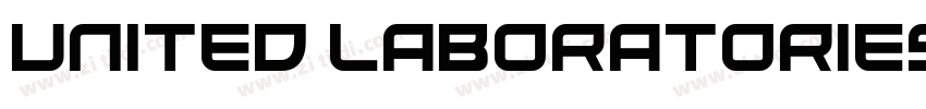 UNITED LABORATORIES字体转换